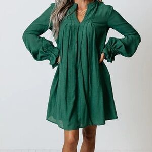 𝅺FLAWLESS Shift Dress Taupe‎ Size S